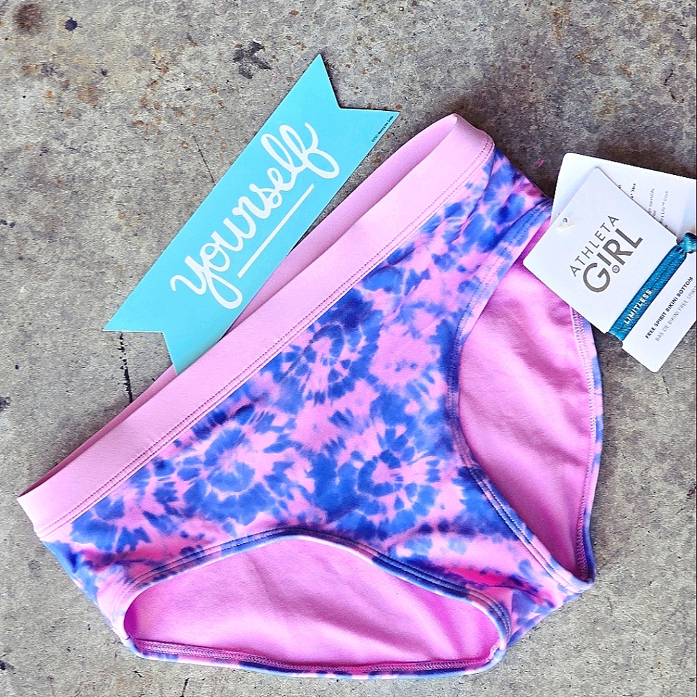 NWT! Athleta Free Spirited Bikini Bottom